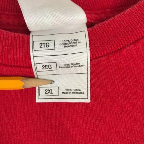 Cardinals 2006 World Series TShirt Red Long Sleeve Heavy Cotton MLB Mens 2XL - Picture 6 of 10